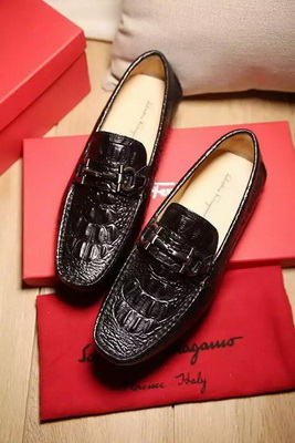 Salvatore Ferragamo Business Casual Men Shoes--069